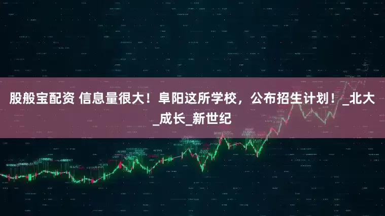 股般宝配资 信息量很大！阜阳这所学校，公布招生计划！_北大_成长_新世纪